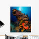 Colorful Reef Scene with Wall Decal