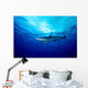 Silky Shark Shot Cat Wall Decal