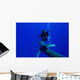 Diver Has Encounter with Wall Decal