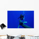 Diver Has Encounter with Wall Decal