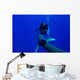 Diver Has Encounter with Wall Decal