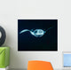 Reef Manta Ray Feeding Wall Decal