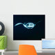 Reef Manta Ray Feeding Wall Decal