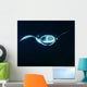 Reef Manta Ray Feeding Wall Decal