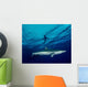 Silky Shark Cat Island Wall Decal