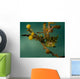 Juvenile Planehead Filefish Hiding Wall Decal