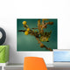 Juvenile Planehead Filefish Hiding Wall Decal
