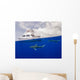 Two Oceanic Whitetip Sharks Wall Decal