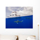 Two Oceanic Whitetip Sharks Wall Decal