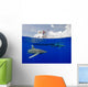Boat Captain Watches Oceanic Wall Decal