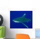 Oceanic Whitetip Shark Cat Wall Decal Design 4