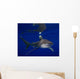 Oceanic Whitetip Shark Cat Wall Decal Design 2