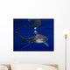 Oceanic Whitetip Shark Cat Wall Decal Design 2