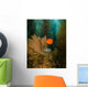 Orange Garibaldi and Green Wall Decal