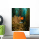 Orange Garibaldi and Green Wall Decal