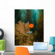 Orange Garibaldi and Green Wall Decal