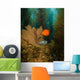 Orange Garibaldi and Green Wall Decal