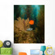 Orange Garibaldi and Green Wall Decal