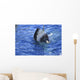 Great White Shark Attacking Wall Decal