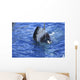 Great White Shark Attacking Wall Decal