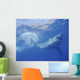 Great White Shark Guadalupe Swimming Wall Decal