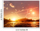 Scene Distant Moon Orbiting Wall Decal