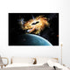 Space Shuttle Tries to Wall Decal Design 2