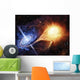 Binary System Orbiting near Wall Decal