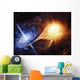 Binary System Orbiting near Wall Decal