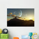 Sunset Forested Moon Which Wall Decal