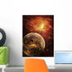Eye-shaped Nebula and Ring Wall Decal