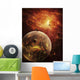Eye-shaped Nebula and Ring Wall Decal