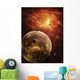 Eye-shaped Nebula and Ring Wall Decal