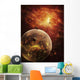 Eye-shaped Nebula and Ring Wall Decal