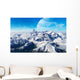 Gas Giant Rises Distance Wall Decal