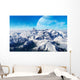 Gas Giant Rises Distance Wall Decal