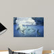 Polar Bears Seals Wall Decal