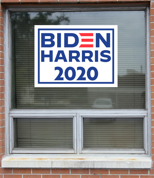 Biden Harris 2020 Window Sticker