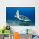 Green Sea Turtle Ocean Floor Wall Decal