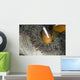 Orange Skunk Clownfish North Wall Decal