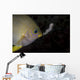 Golden Damselfish Tending Eggs Wall Decal