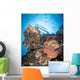 Reef Scene with Frogfish Wall Decal