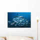 Yellowmask Surgeonfish School Komodo Wall Decal