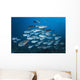 Yellowmask Surgeonfish School Komodo Wall Decal