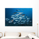 Yellowmask Surgeonfish School Komodo Wall Decal