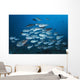 Yellowmask Surgeonfish School Komodo Wall Decal