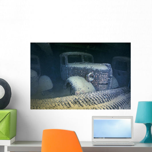 Truck inside Hoki Maru Wall Decal
