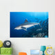 Silvertip Shark outside Barrier Wall Decal