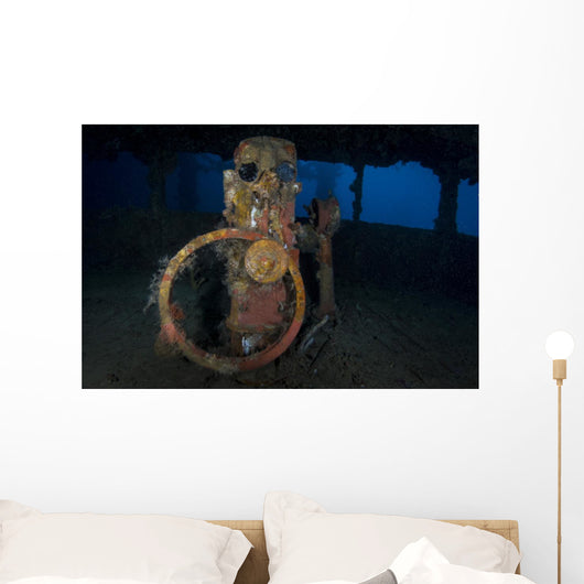 Helm Nippo Maru Shipwreck Wall Decal