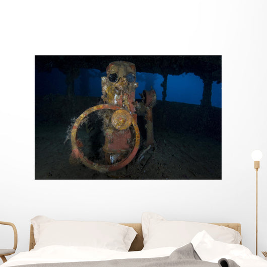 Helm Nippo Maru Shipwreck Wall Decal